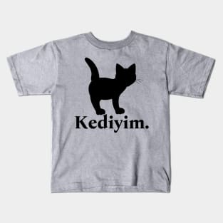 I'm A Cat (Turkish) Kids T-Shirt